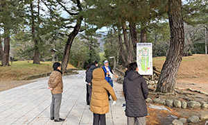 ガイド風景
